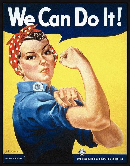 Picture of Rosie the Riveter by J.Howard Miller