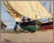 Picture of Fischeer, Verankerte Boote by Joaquin Sorolla