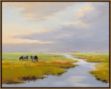 Picture of Grazing Cattle by Jan Groenhart