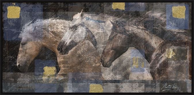Picture of Horse Silk Screen by Marta Wiley