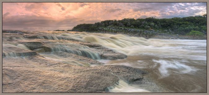 Picture of Flood At Pedernales Falls by Rob Greebon