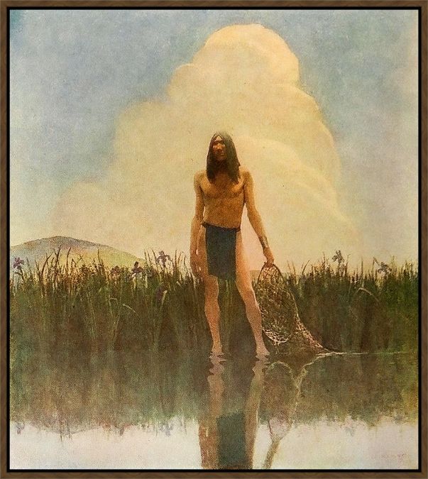 Picture of Moods-Summer by Newell Wyeth