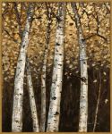 Picture of Shimmering Birches 2 by Arnie Fisk