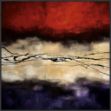 Picture of Harmony In Red And Violet by Laurie Maitland
