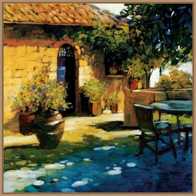 Picture of Courtyard Retreat by Philip Craig