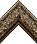Picture of Ornate Bronze Flat Plate Mirror