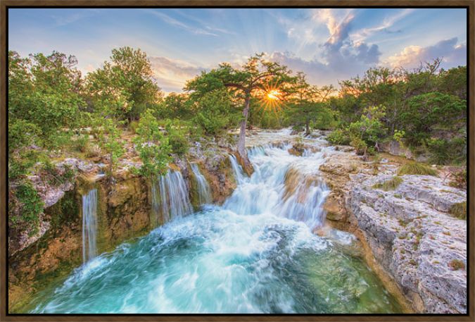 Picture of Hill Country Waterfall by Rob Greebon