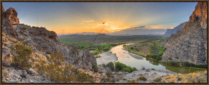Picture of Santa Elena Canyon Sunrise by Rob Greebon