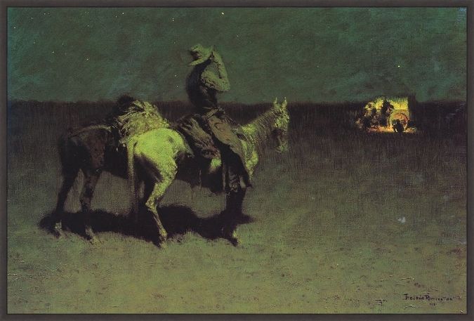Picture of The Stranger by Frederic Remington