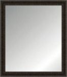 Picture of Grey-Bronze Leaf Marbled Modern Flat Plate Mirror