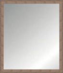 Picture of Owl-Brown Barnwood Flat Plate Mirror