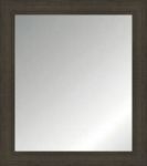 Picture of Grey Oakwood Rustic Flat Plate Mirror