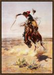 Picture of Bad Hoss by Charles M. Russell