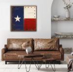 Picture of Vintage Texas Flag by Sam Appleman