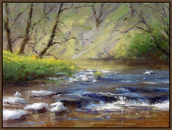 Picture of Evening River by Alan Chaney