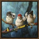 Picture of Birds In Da Hood No 2 by Lucia Heffernan