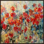 Picture of Red Poppy Field II by Tim O'Toole