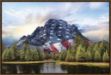 Picture of Patriotic Tetons by Lori Deiter