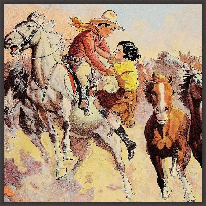 Picture of Ghost Riders-Vintage by an Unknown Artist