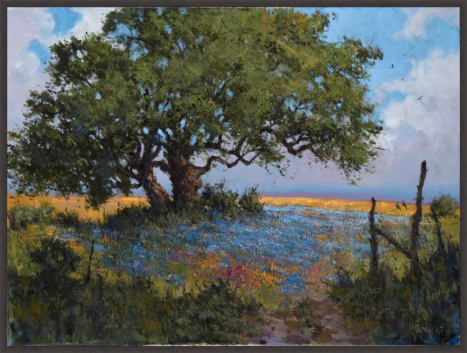 Picture of Texas Afternoon by H.C. Zachry