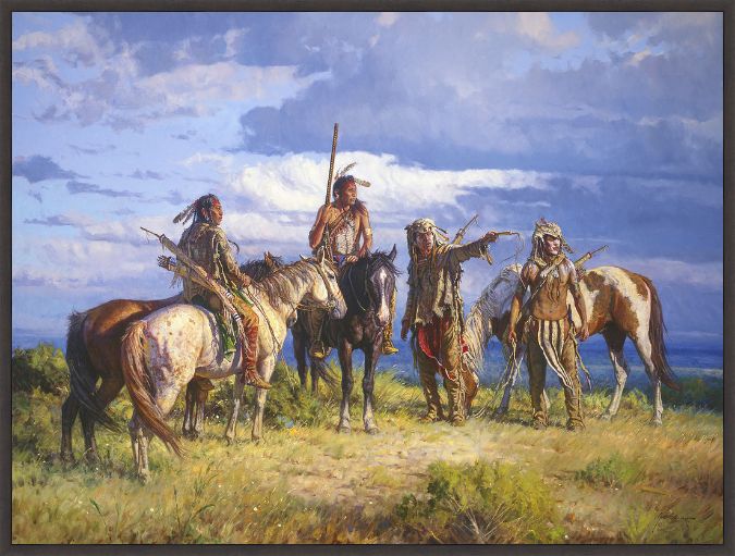 Picture of When Wolves Speak (Limited Edition) by Martin Grelle