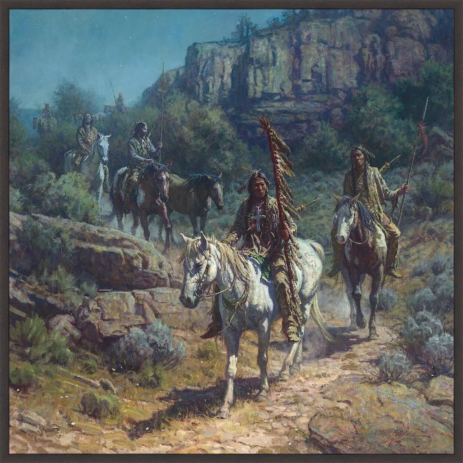 Picture of Comanche Moon (Limited Edition) by Martin Grelle