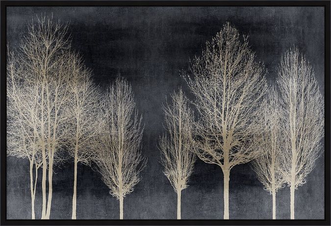 Picture of Trees On Dark Gray by Kate Bennett