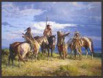 Picture of The Smoke Signal by Frederic Remington