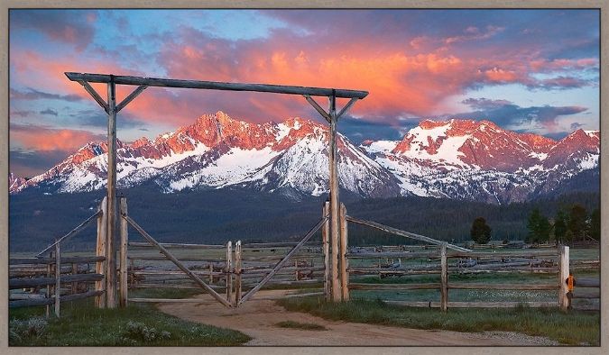 Picture of Sawtooth Morning by Robert Dawson
