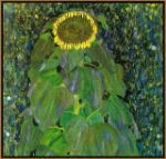 Picture of The Sunflower by Gustav Klimt