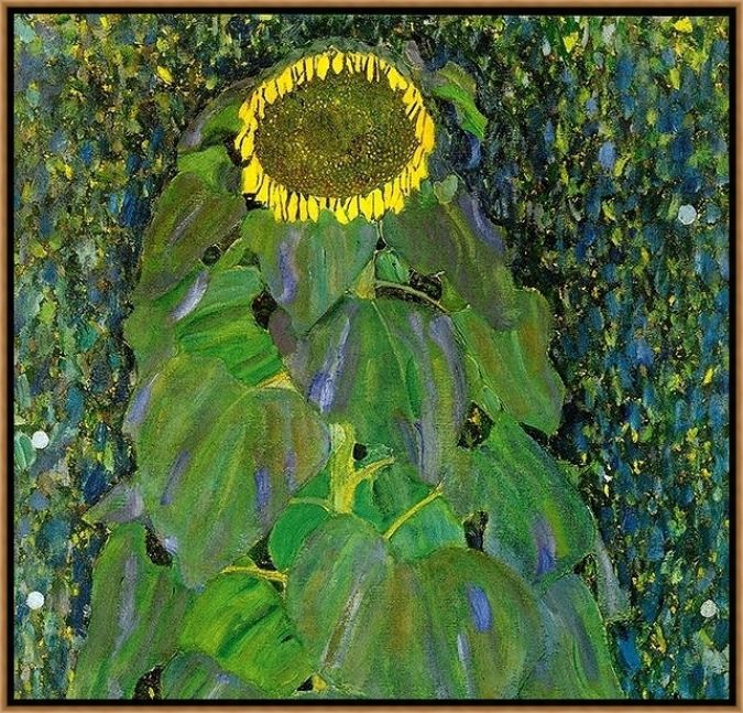 Picture of The Sunflower by Gustav Klimt