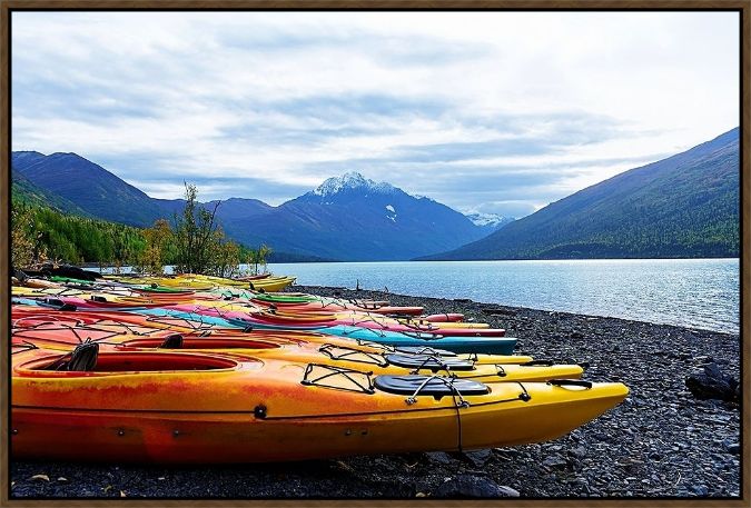 Picture of Mountain Lake Adventure-Crop by Kali Wilson