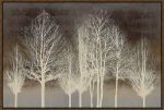 Picture of Trees On Brown Panel by Kate Bennett