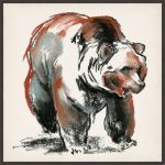 Picture of Brown Bear Gestures I by Jennifer Paxton Parker