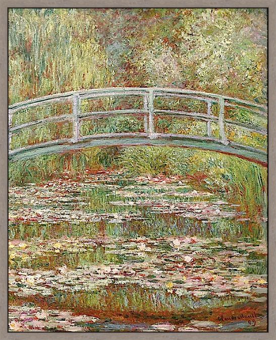 Picture of Water Lily Pond by Claude Monet