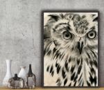 Picture of Charcoal Owl by Jennifer Paxton Parker