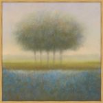 Picture of Blue Group Of Trees by Hans Dolieslager