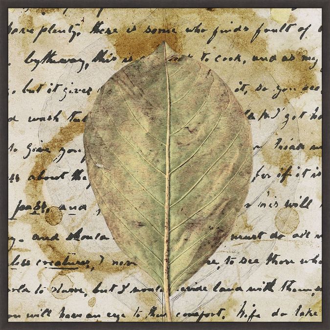 Picture of Earth Leaf II by Alonzo Saunders