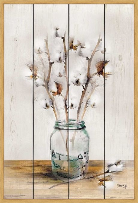 Picture of Cotton Stems by Marla Rae