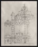 Picture of Iron Gate Design I by Ethan Harper