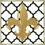 Picture of Fleur De Lis Quarterfoil by Jo Moulton