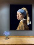 Picture of Girl with a Pearl Earring by Johannes Vermeer