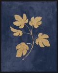 Picture of BOTANICAL STUDY GOLD IV NAVY by JULIA PURINTON