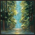 Picture of SUNLIT FOREST by JULIA PURINTON