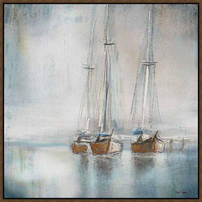 Picture of BOATS I BY RICK NOVAK