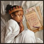 Picture of EVEN WHEN I AM SLEEPING (GIRL) BY SALAAM MUHAMMAD