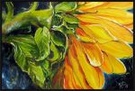 Picture of SUNFLOWER ABSTRACT BY MARCIA BALDWIN