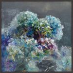 Picture of ABSTRACT HYDRANGEA DARK BY DANHUI NAI