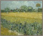 Picture of View Of Arles With Irises by Van Gogh