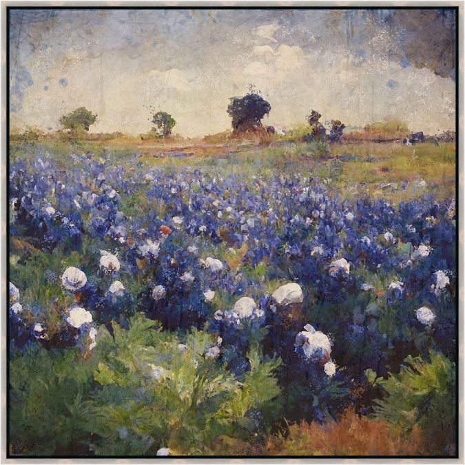 Picture of Texas Bluebonnets I by Marta Wiley